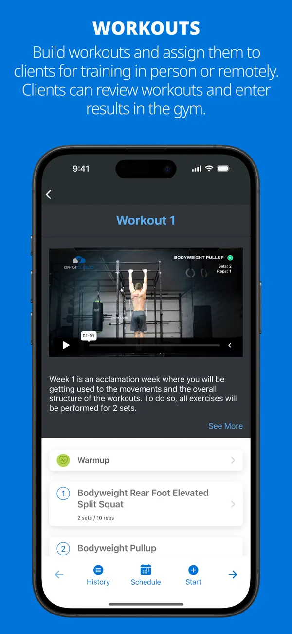 #2. Training App (by GymCloud) (iOS) De: GymCloud LLC