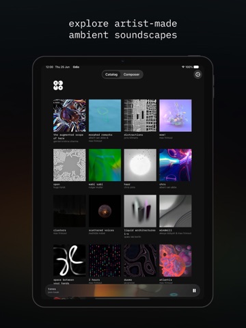 Odio - Spatial Soundscapes iPad screenshot