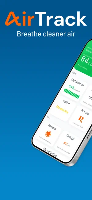 AirTrack: Breathe Cleaner screenshot 1