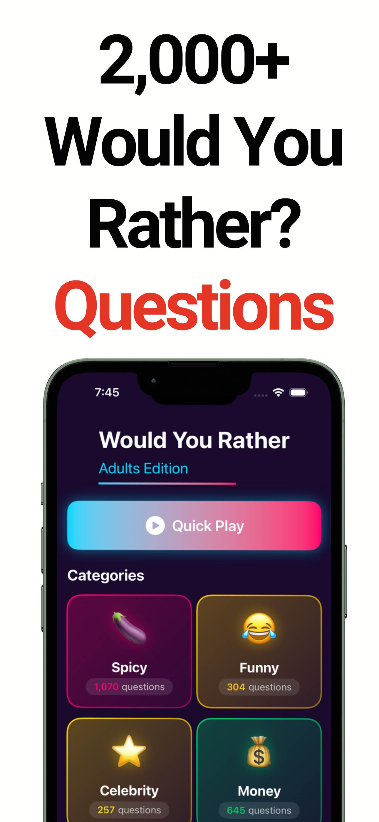 Would You Rather Adult Party screenshot 3