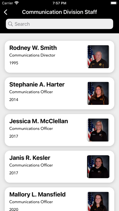 Van Wert County Sheriff OH Screenshot
