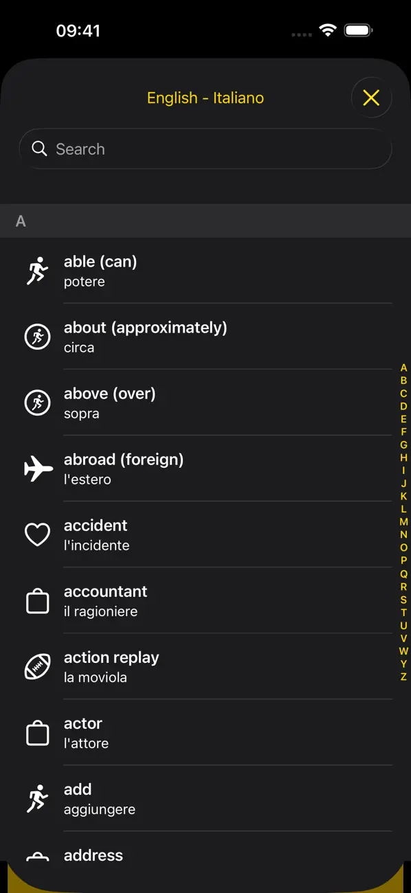 Screenshot #3 pour Flashcard Italian