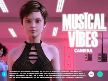 Musical Vibes Camera iPad screenshot