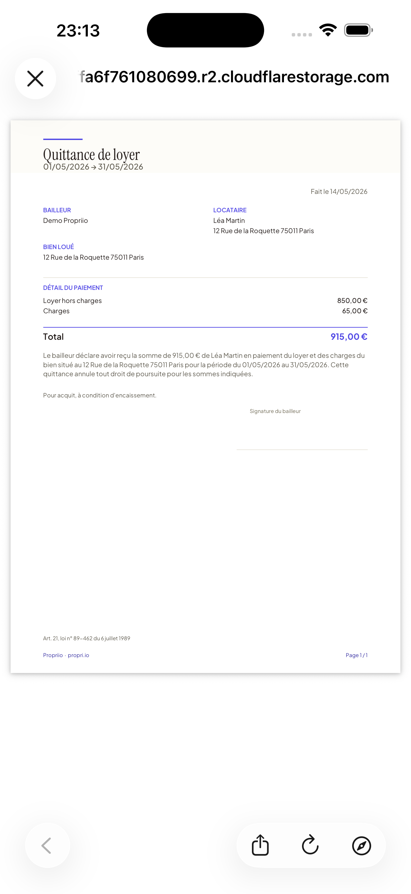 Propri.io - Gestion locative screenshot 4