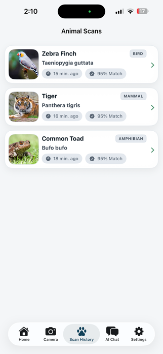 Animal Identifier + Scanner Screenshot 8 of 9