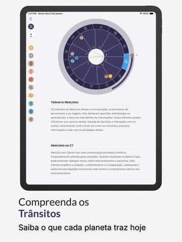 Horos - Mapa Astral iPad screenshot 6