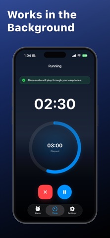 EarphoneNap - Silent Nap Timer iPhone screenshot