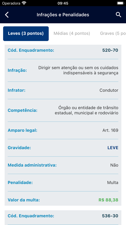 #4. Legislação de Trânsito (iOS) 由: Felipe Rodrigues