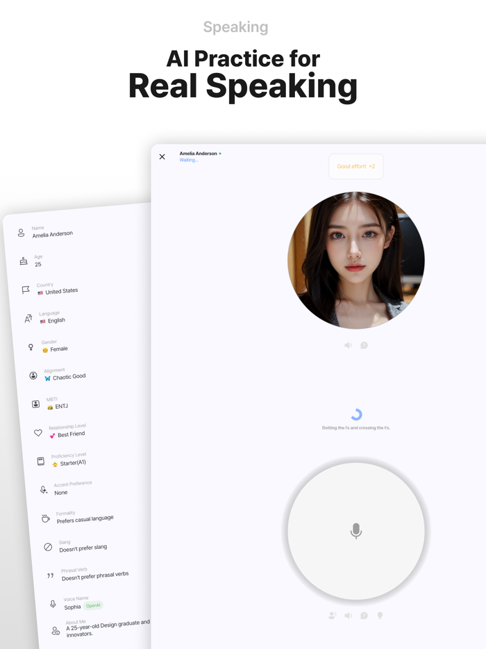 SpeakEasyAI Speaking Practice