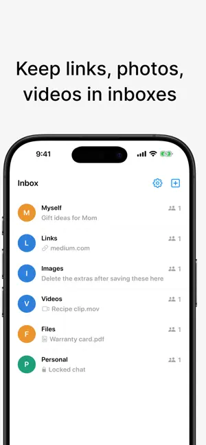 MyBox: Message Yourself screenshot 3