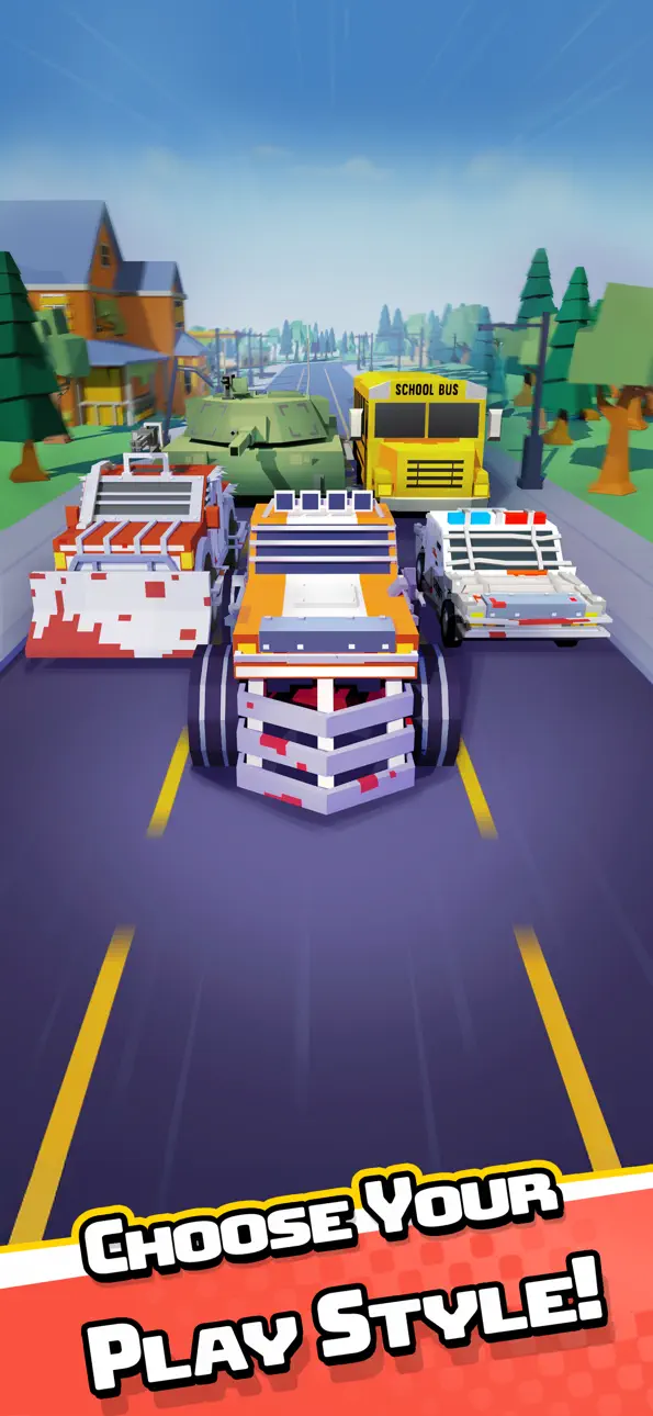 Zombie Race Survivor iOS Mod IPA screenshot 4 - iOS game interface