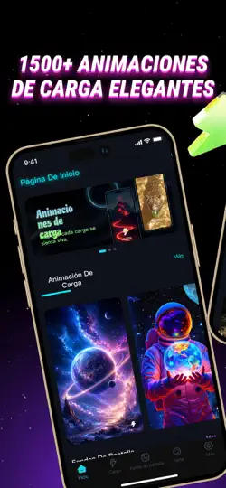 Captura de pantalla de Fondos Pantalla 4K: ChargeLive en iPhone 1