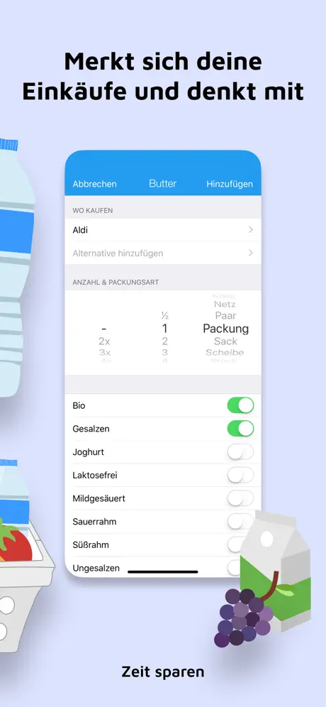 pon - smarte Einkaufsliste‑App screenshot 5