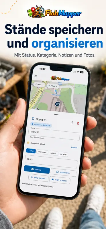 FlohMapper: Flohmarkt App screenshot 6 of 7