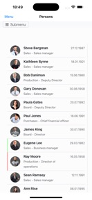 Nano Employee Timesheet screenshot