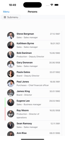 Nano Employee Timesheet app screenshot 2