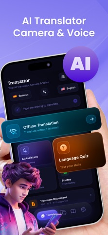 Tymze: AI Translator & Voice Screenshot 1 of 4