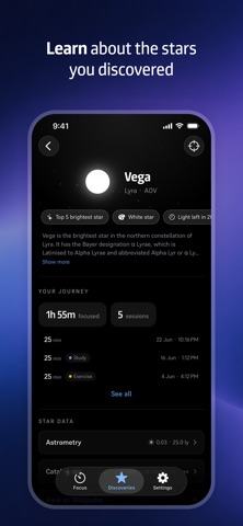 Starfocus – Pomodoro Timer Screenshot 3 of 5