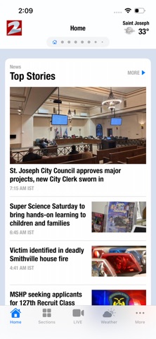 KQTV Breaking Local News iPhone screenshot