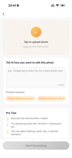 Evening AI: Photo Editor, Art screenshot 4
