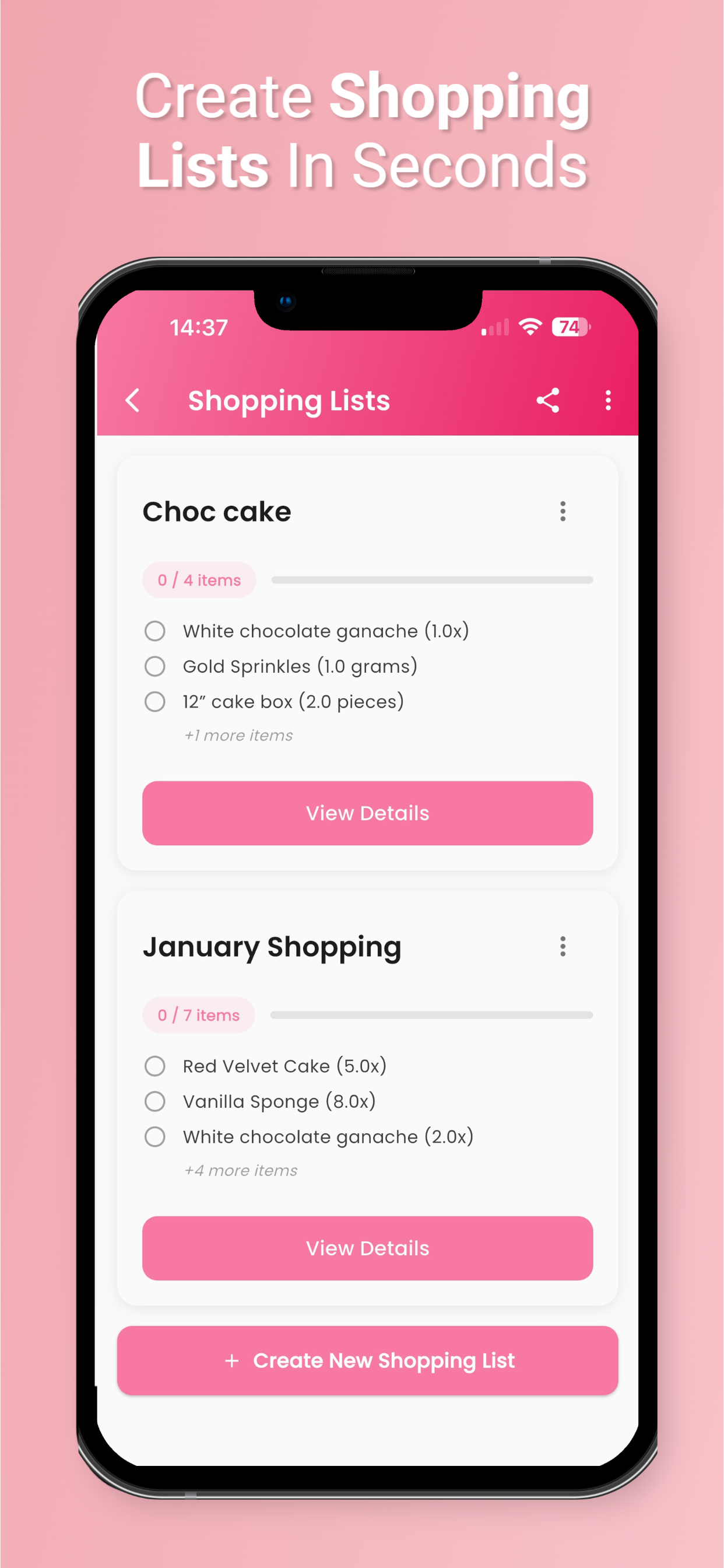 Cake Aide Pro screenshot 5