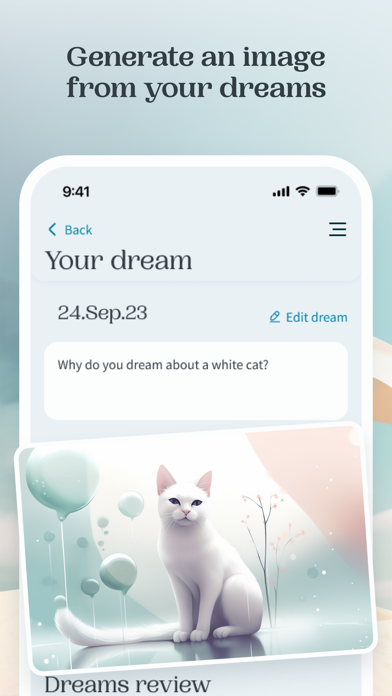 WeDream - Dream Journal App Screenshot