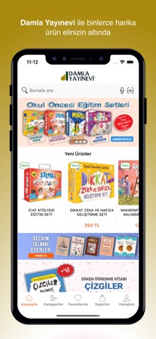 Damla Yayınevi screenshot
