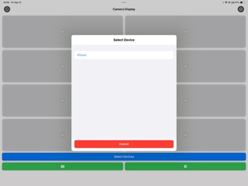 Camera Display iPad screenshot