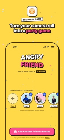 Angry Friend: Photo Party Game screenshot 1