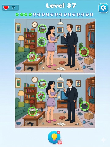 Find Difference Hidden Objects iPad screenshot