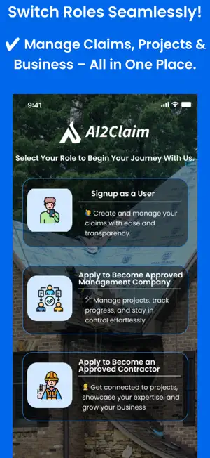 Ai2claim screenshot 1