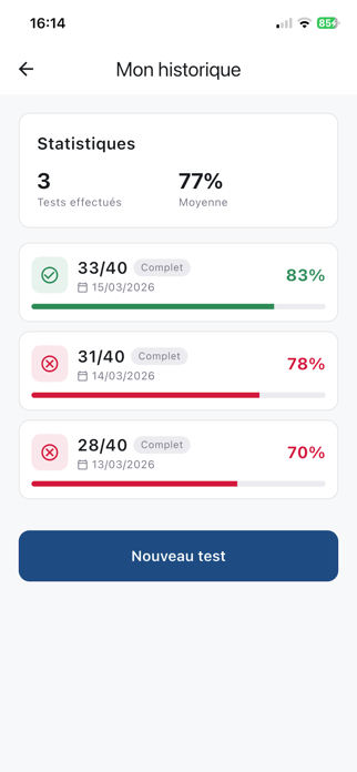 QuizHexagone Screenshot 2 of 3