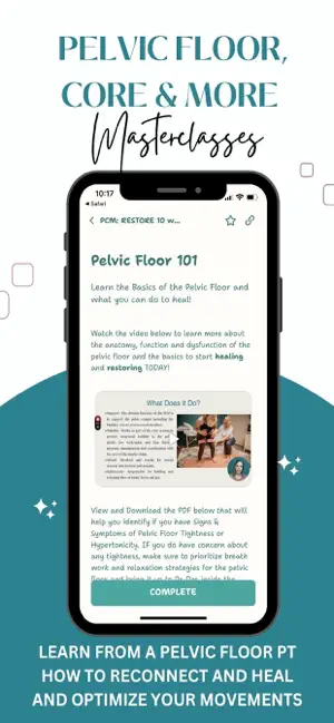Pelvic Floor, Core & More screenshot 2