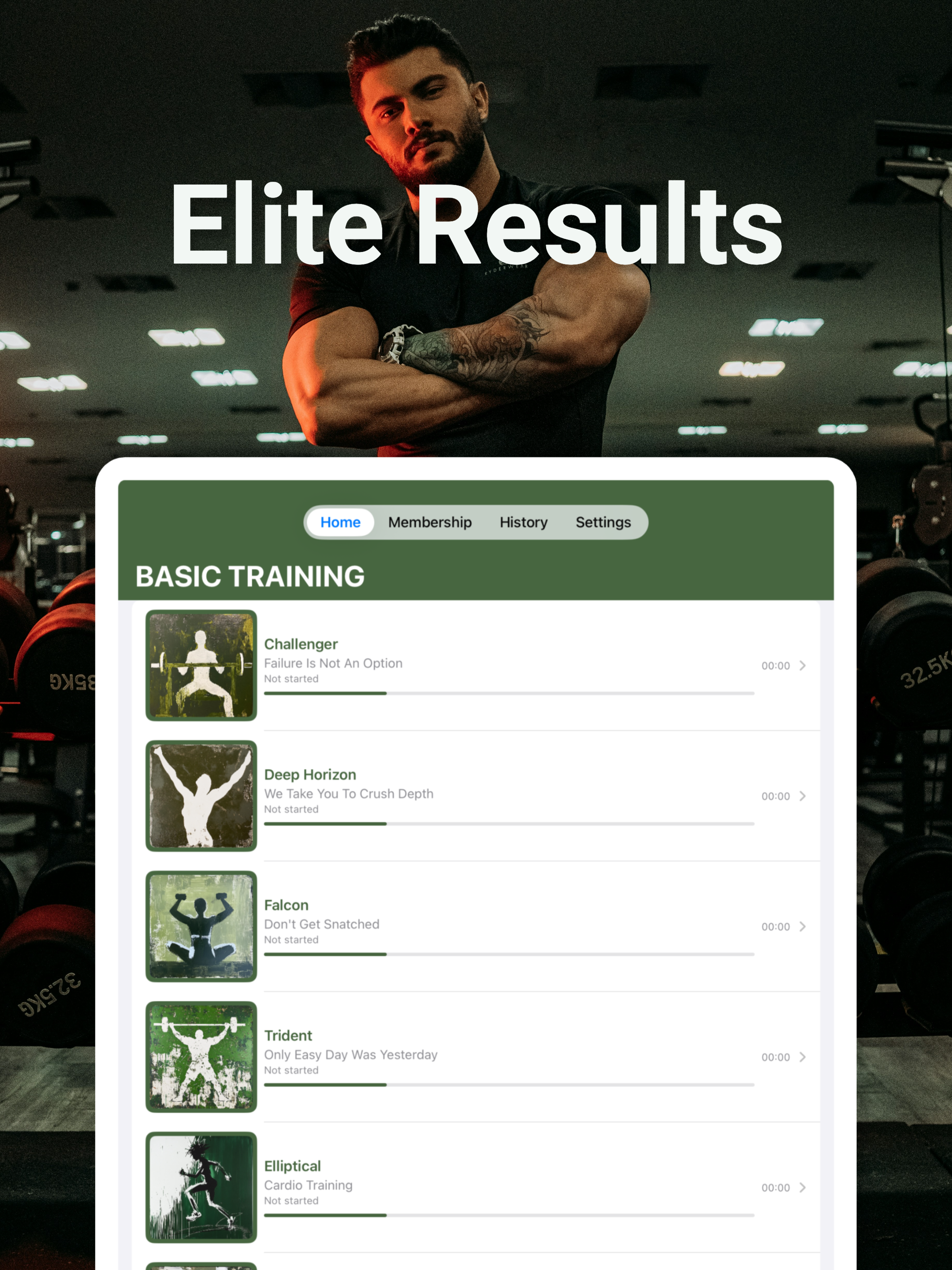 Basic Training Workout