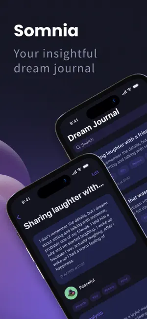 Dream Journal & Meaning Somnia screenshot 1