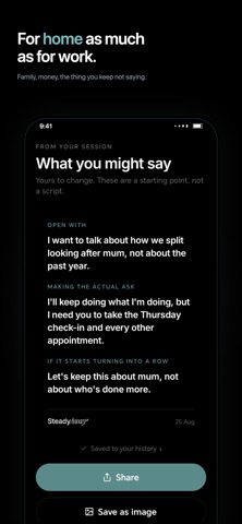 Steady Away: Conversation Prep Screenshot 4 of 6