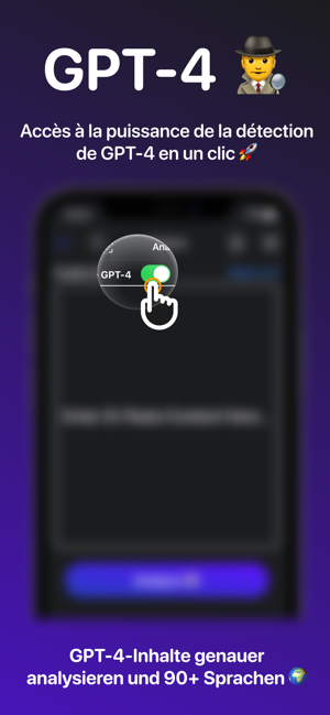‎AI Detector - gptzero Capture d'écran