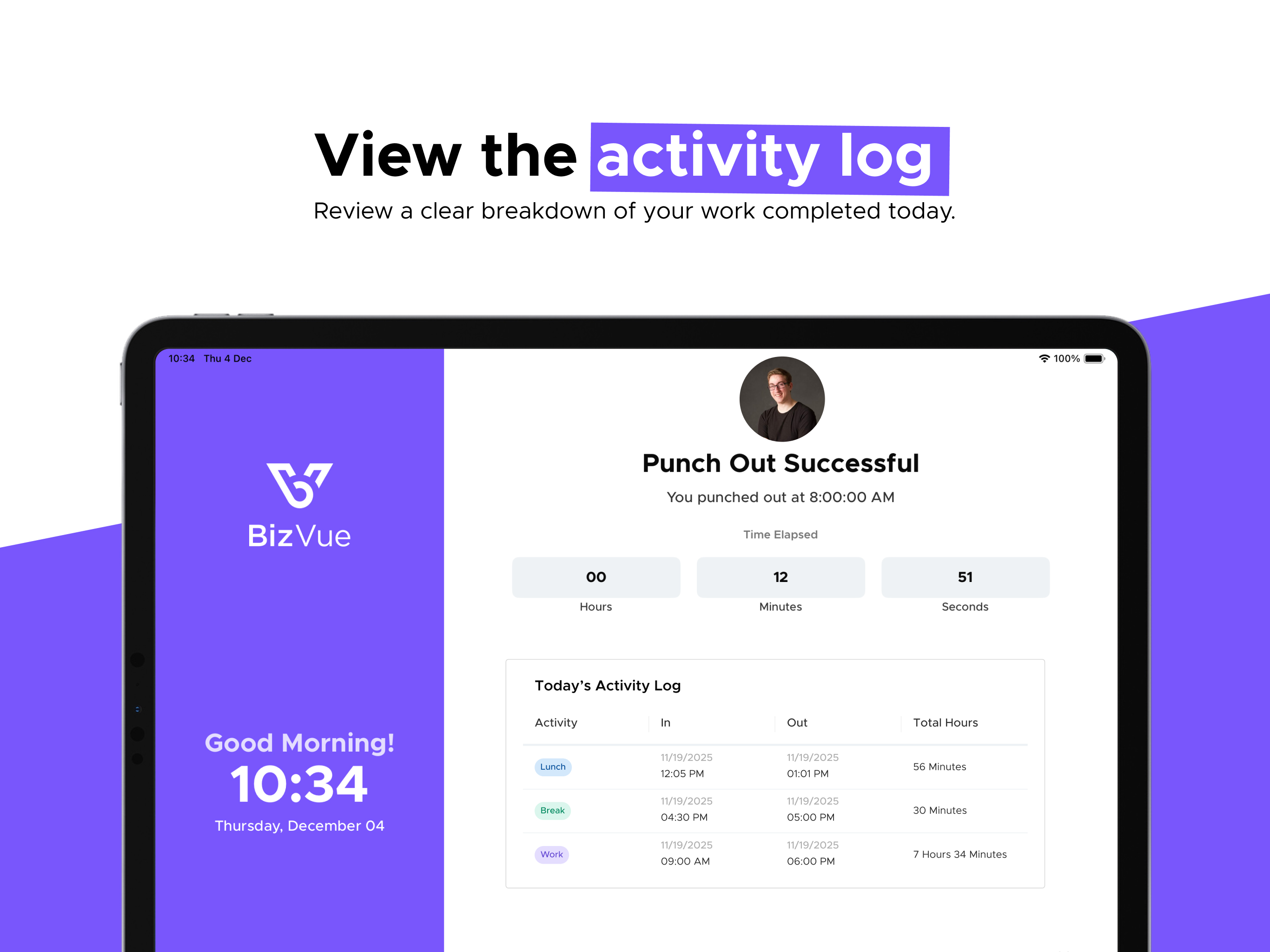 BizVue Time Clock screenshot 10
