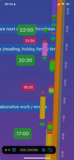 Capture d'écran de ChronoCap sur iPhone 2
