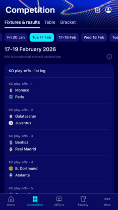 UEFA Champions League Official screenshot 3