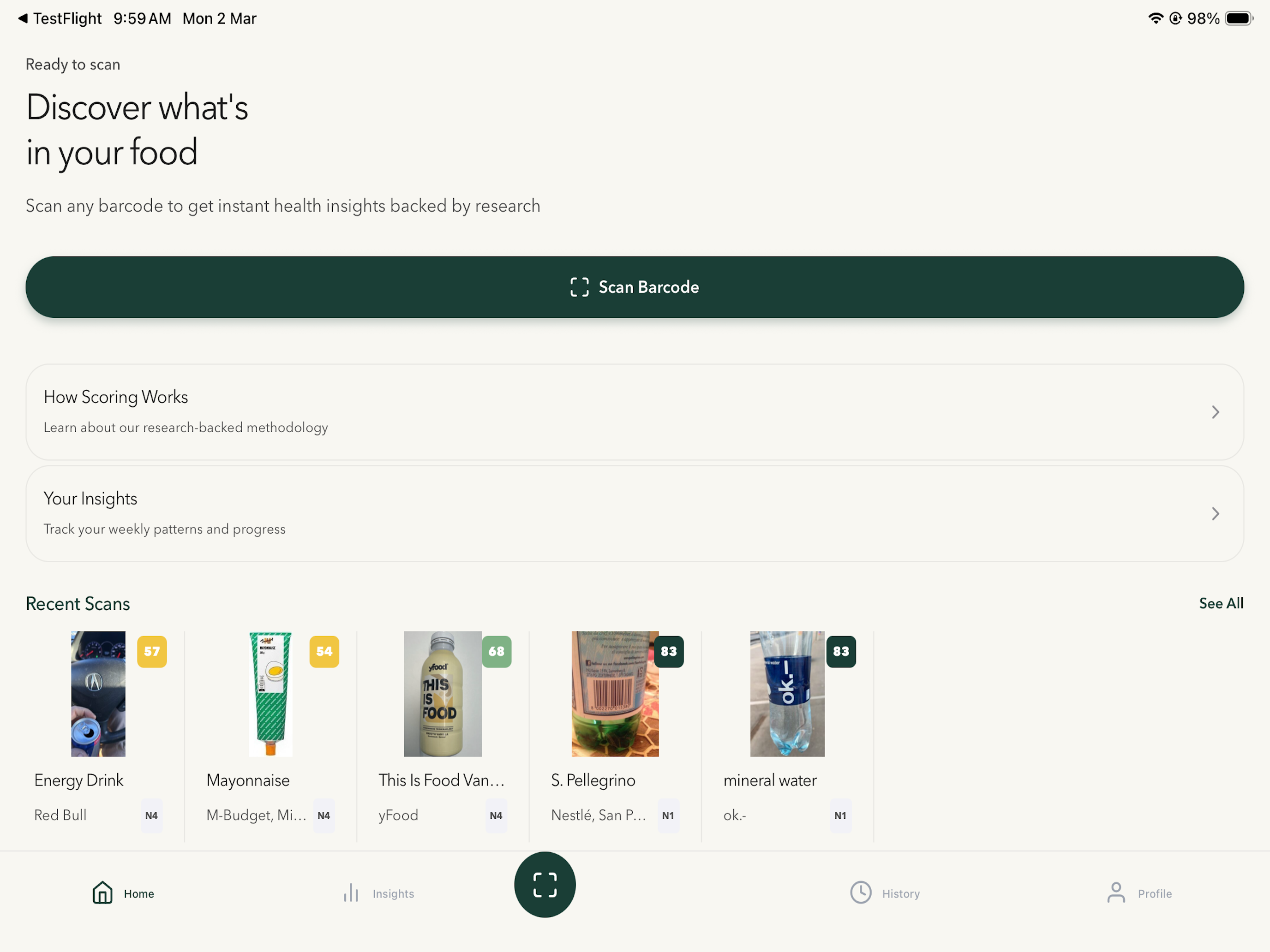 NuTrace - Food Transparency