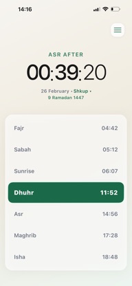 Azan - Prayer Times. screenshot 1