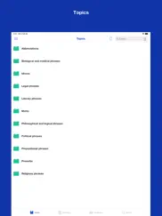latin phrases and vocabulary ipad resimleri 1