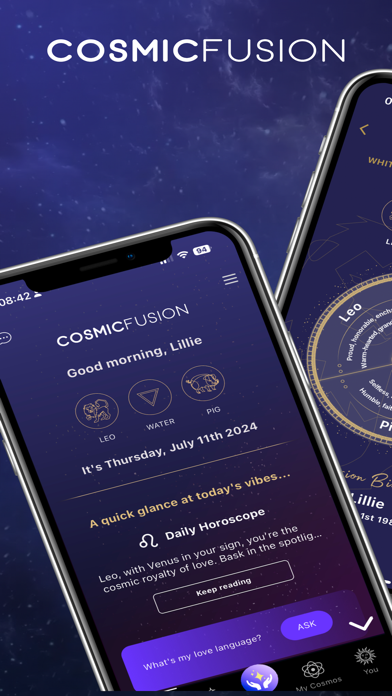 Cosmic Fusion: Astrology Screenshot