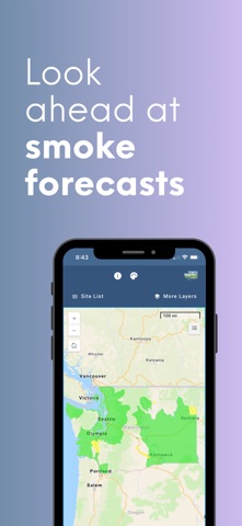 Air Quality Washington iPhone screenshot 2