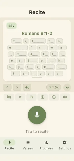 Recite: Bible Memory screenshot 2