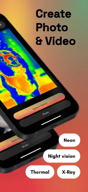 Thermal Vision: Cam Filter screenshot 2