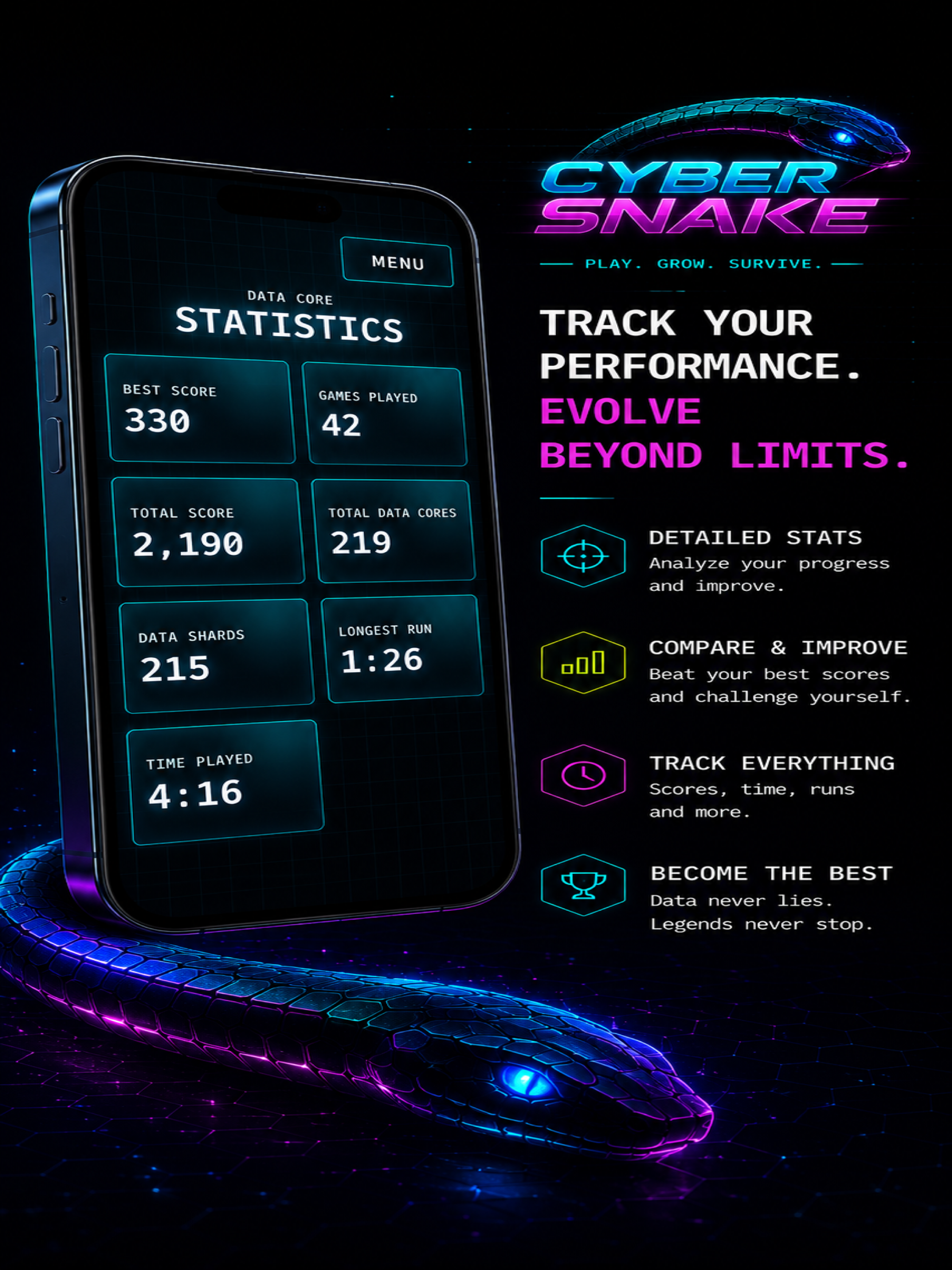 Cyber Snake screenshot 10