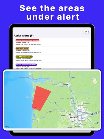 StormNotify: Weather Alerts ipad screenshot 3