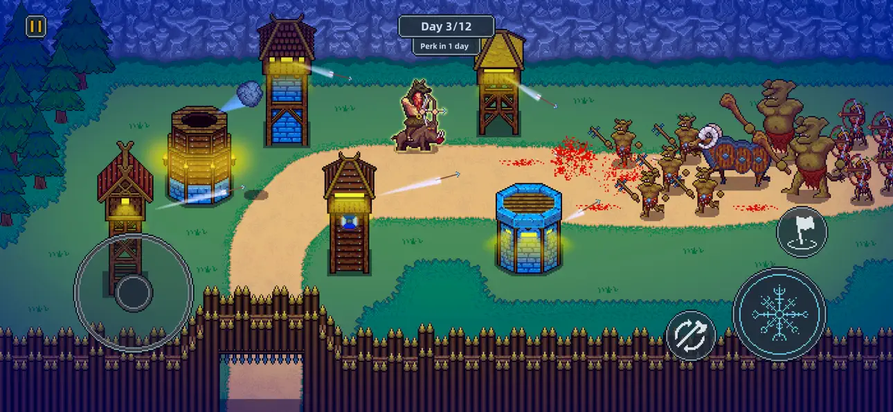 Viking Hero TD: Roguelike RTS Hack screenshot 1 - iOS game interface